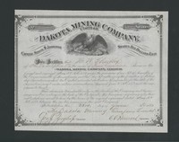 Dakota Mining Co. 1881